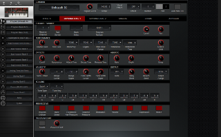 Click to display the Roland JD-Xi Program - SUPERNATURAL 1 Editor