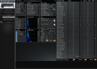 Click to display the Roland JP-8000 Patch (Upper) Editor