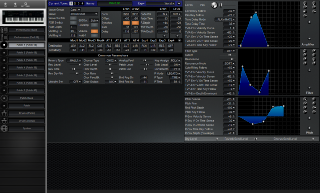 Click to display the Roland JV-1000 Patch 1 Editor