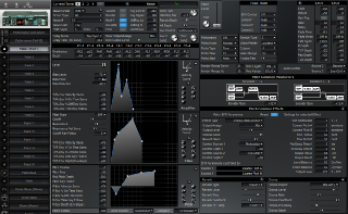 Click to display the Roland JV-1010 Patch 1 Editor