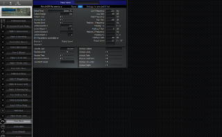 Click to display the Roland JV-1080 Patch Effects Editor