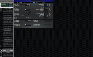 Click to display the Roland JV-2080 Patch Effects Editor