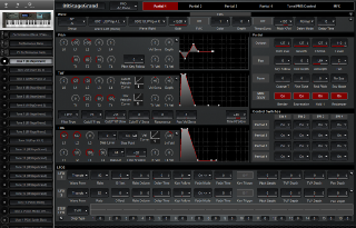 Click to display the Roland Juno-DS61 Tone 1 - Partial Editor
