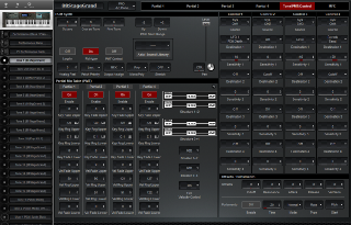 Click to display the Roland Juno-DS61 Tone 1 - Tone/PMT/Control Editor