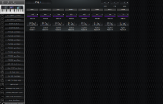 Click to display the Roland Juno-DS88 Rhythm Group Editor