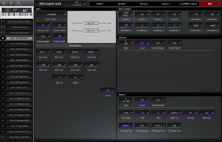 Click to display the Roland Juno-DS88 Tone 1 - MFX Editor