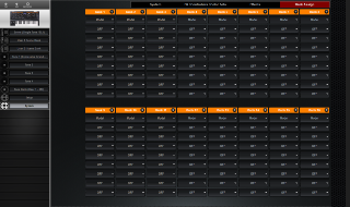 Click to display the Roland Jupiter-Xm System - Bank Assign Editor
