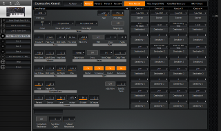 Click to display the Roland Jupiter-Xm Tone 1 - Z-Core Partial Editor