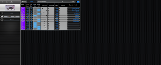 Click to display the Roland MC-303 Drums Editor