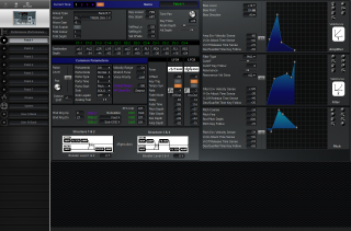 Click to display the Roland MC-505 Patch 1 Editor
