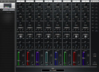 Click to display the Roland MC-707 Patch Editor