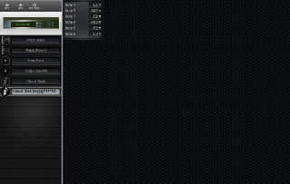 Click to display the Roland MKS-50 Chord Editor