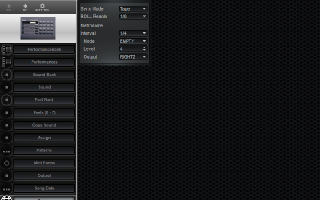 Click to display the Roland R-5 System Editor