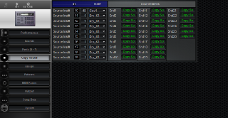 Click to display the Roland R-8 Copy Sound Editor