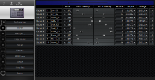 Click to display the Roland R-8 Sounds Editor
