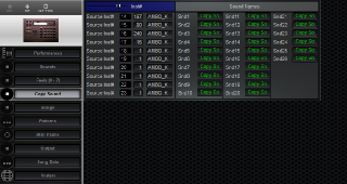 Click to display the Roland R-8 MkII Copy Sound Editor