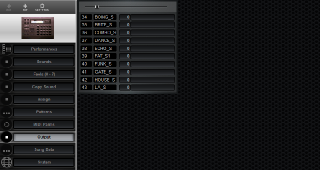Click to display the Roland R-8 MkII Output Editor