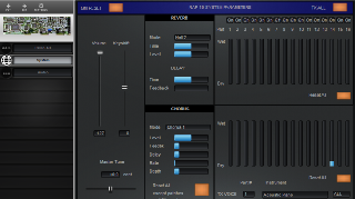 Click to display the Roland RAP-10 System Editor