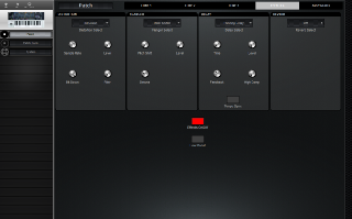 Click to display the Roland SH-01 Patch - EFFECTS Editor