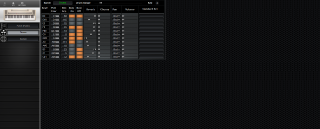 Click to display the Roland SK-50 Drums Editor