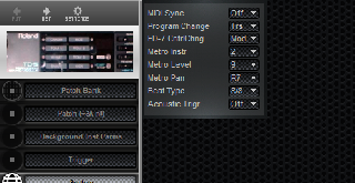 Click to display the Roland TD-5 System Editor