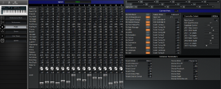 Click to display the Roland XP-10 Patch Editor