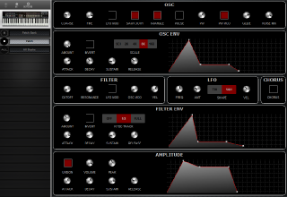 Click to display the Sequential Multitrak 2.3 Patch Editor