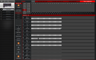 Click to display the Sequential PRO 3 SE Patch - TRACK SEQUENCER Editor