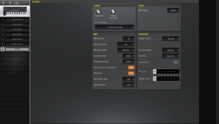 Click to display the Sequential Trigon-6 Global Editor