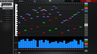 Click to display the Sequential Trigon-6 Patch - Sequencer Editor