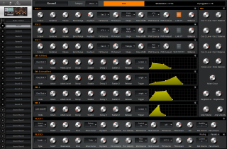 Click to display the Waldorf Blofeld Sound - OSC Editor