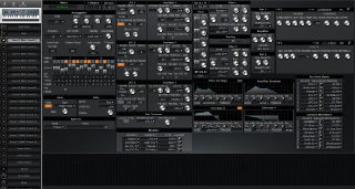 Click to display the Waldorf MicroQ Sound 1 Editor