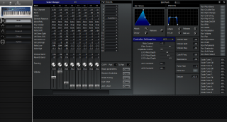Click to display the Yamaha CS1x XG Multi Editor