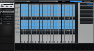 Click to display the Yamaha CS6R Performance - Mixer 2 Mode Editor
