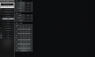 Click to display the Yamaha DX11 Effect Editor