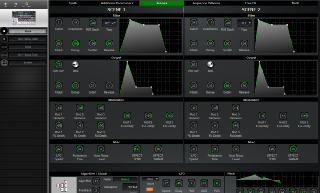 Click to display the Yamaha DX200 Voice - Multi Editor