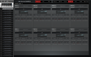Click to display the Yamaha MODX 8+ Performance - Common Inputs Editor