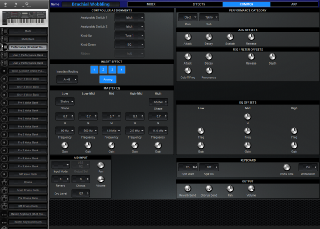 Click to display the Yamaha MOXF 6 Performance - Common Editor