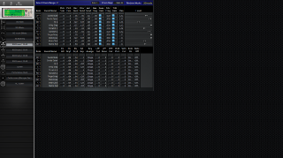 Click to display the Yamaha MU100 XG Drums 1 Ch10 Editor