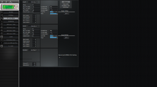 Click to display the Yamaha MU100 XG Insert Effects Editor