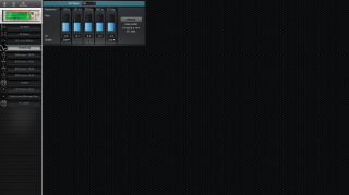 Click to display the Yamaha MU100 XG Multi EQ Editor