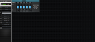 Click to display the Yamaha MU100R XG Multi EQ Editor