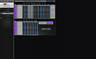 Click to display the Yamaha MU15 XG Drums 1 Editor