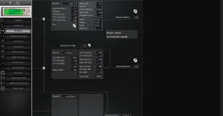 Click to display the Yamaha MU80 XG Effects Editor