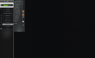 Click to display the Yamaha MU90R XG A/D Input 1 Editor