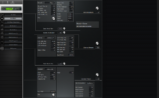 Click to display the Yamaha MU90R XG Effects Editor