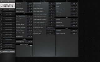 Click to display the Yamaha MX61 System Editor