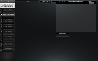 Click to display the Yamaha MX61 Voice - Arp / Effects Editor