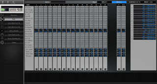 Click to display the Yamaha Motif Rack Multi - Mixer 2 Mode Editor