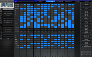 Click to display the Yamaha Motif XS 6 Multi - Mixer (2) Editor